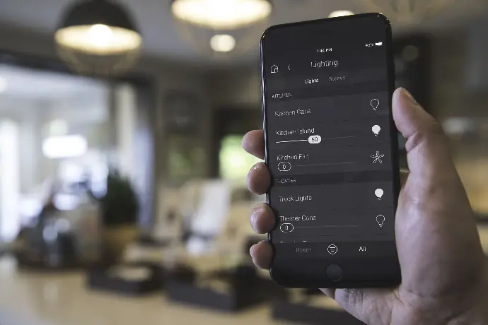 Smartphone app for lighting control Lighting control app