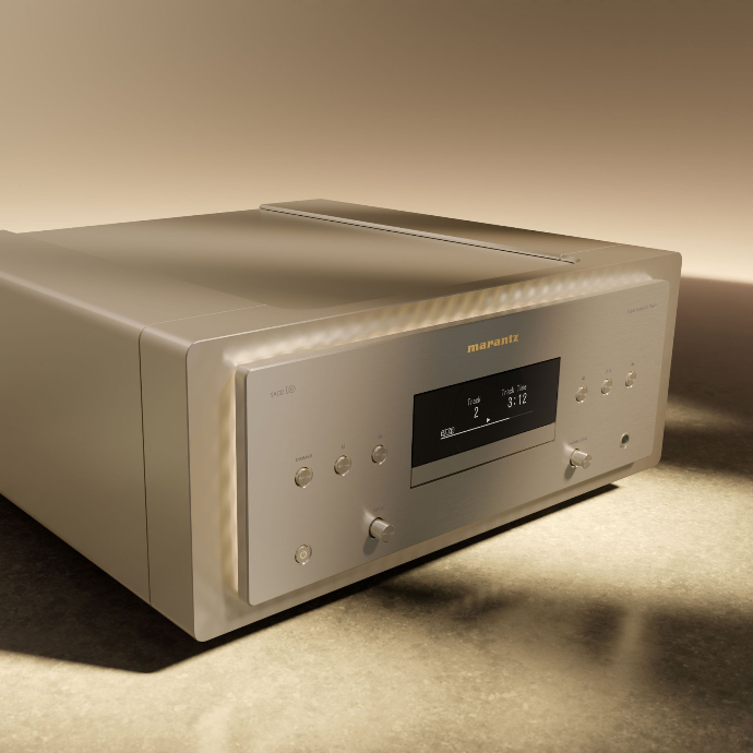 Marantz SACD 10 Champagne Side View