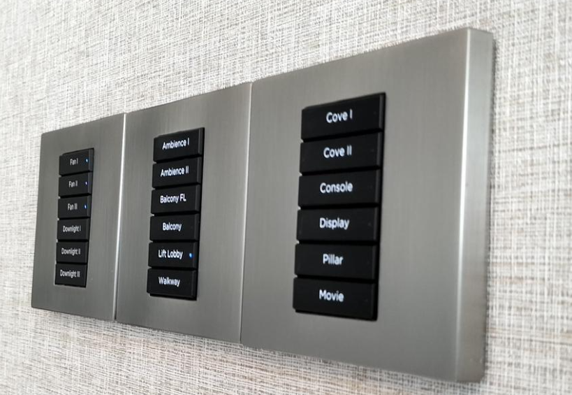 Control4 Square Keypad Engraving | HAP