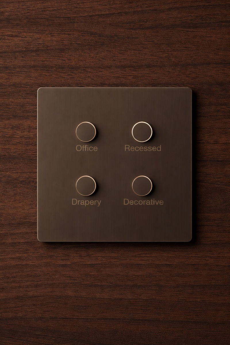 Lutron integration Singapore - keypads and scenes