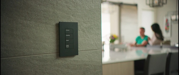 Lutron HomeWorks QSX engraved keypad Singapore