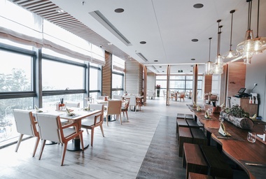 Commercial area background music system installation in Singapore