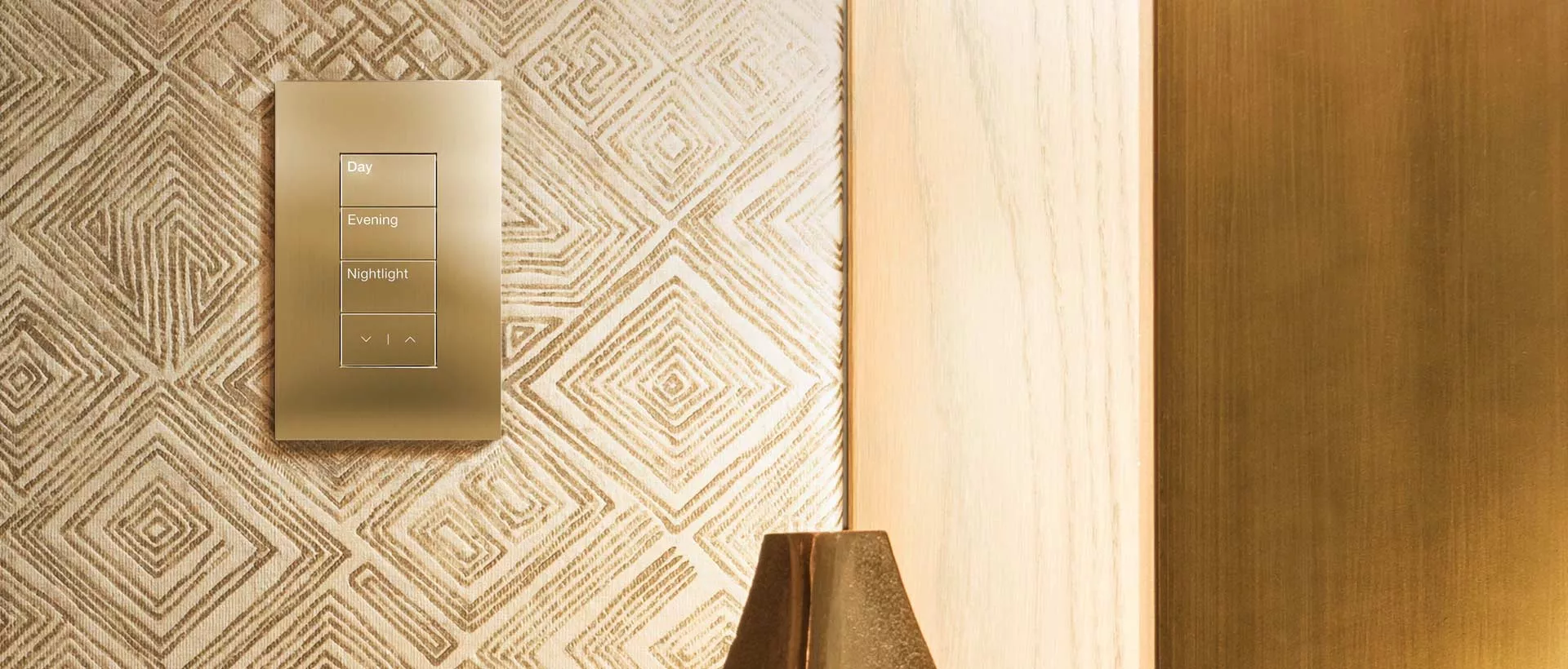 Lutron Palladiom smart lighting control for premium homes