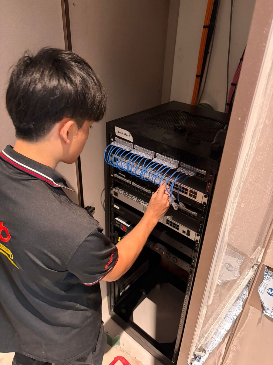 Premium home network installation for landed homes in Singapore