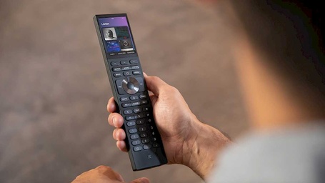 AV receiver and streaming electronics for family room entertainment