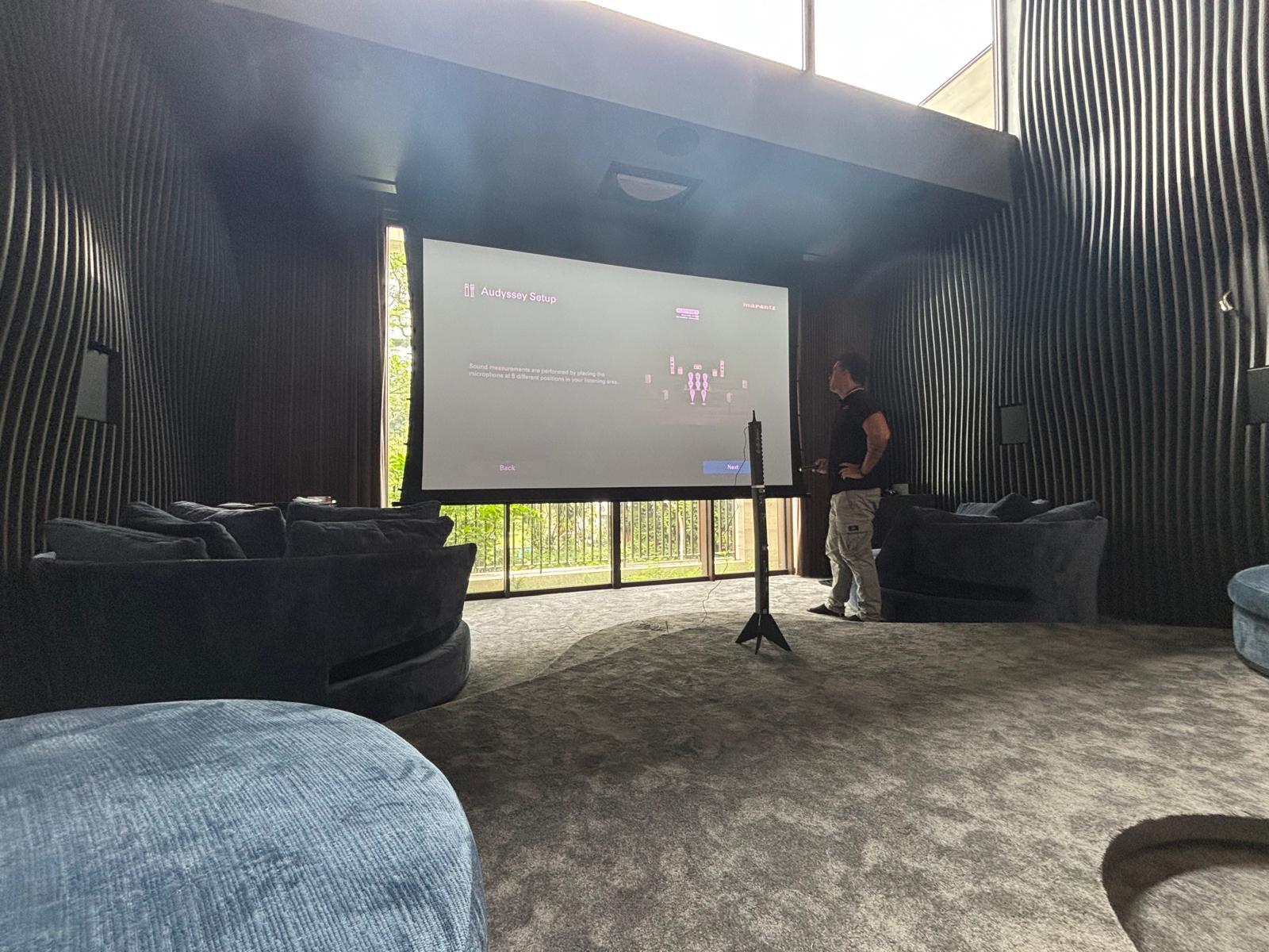 Proffessional Home Theatre Setup Sound Tune