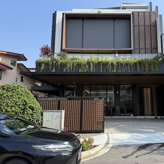 Completed landed home smart home project by HAP in Singapore