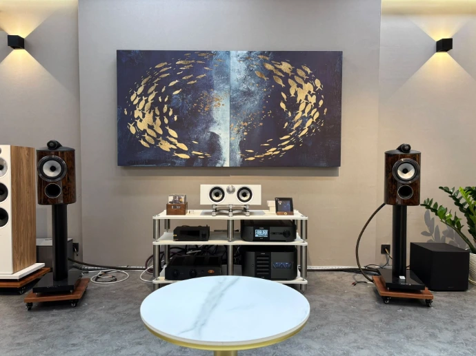 Classé Audio showroom setup in Singapore at HAP