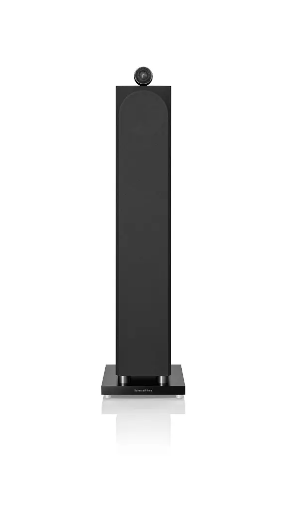 B&W - 702 S3 - Gloss Black Front with Grille 9x16.webp