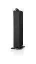 B&W - 702 S3 - Gloss Black Front Angle with Grille 9x16.webp