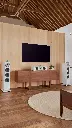 B&W - 702 S3 with HTM71 S3 - Satin White - Lifestyle 35 - 9x16.webp