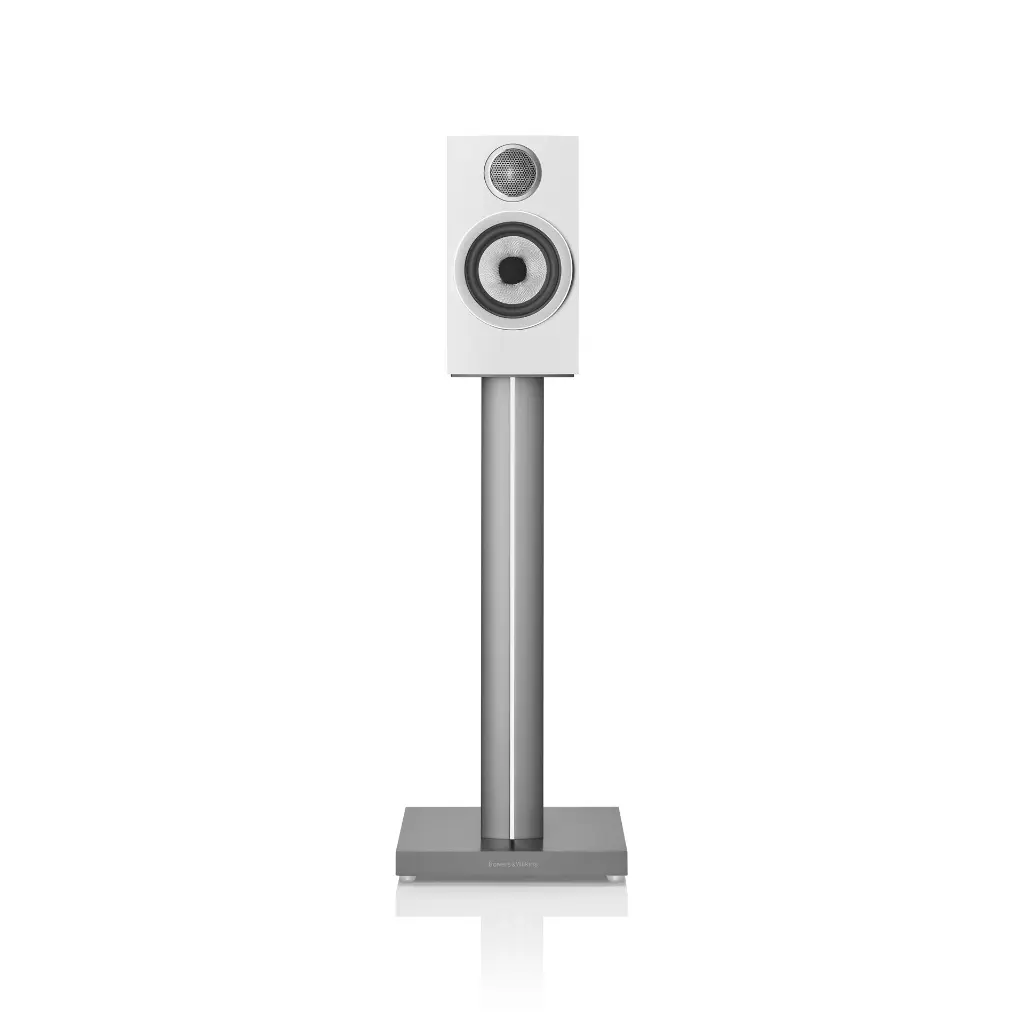 B&W - 707 S3 with FS-700 S3 - Satin White Front 1x1.webp