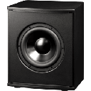 Triad 2 InRoom Mini Subs with RackAmp 300 (two 8-ohm woofer enclosures painted finish)