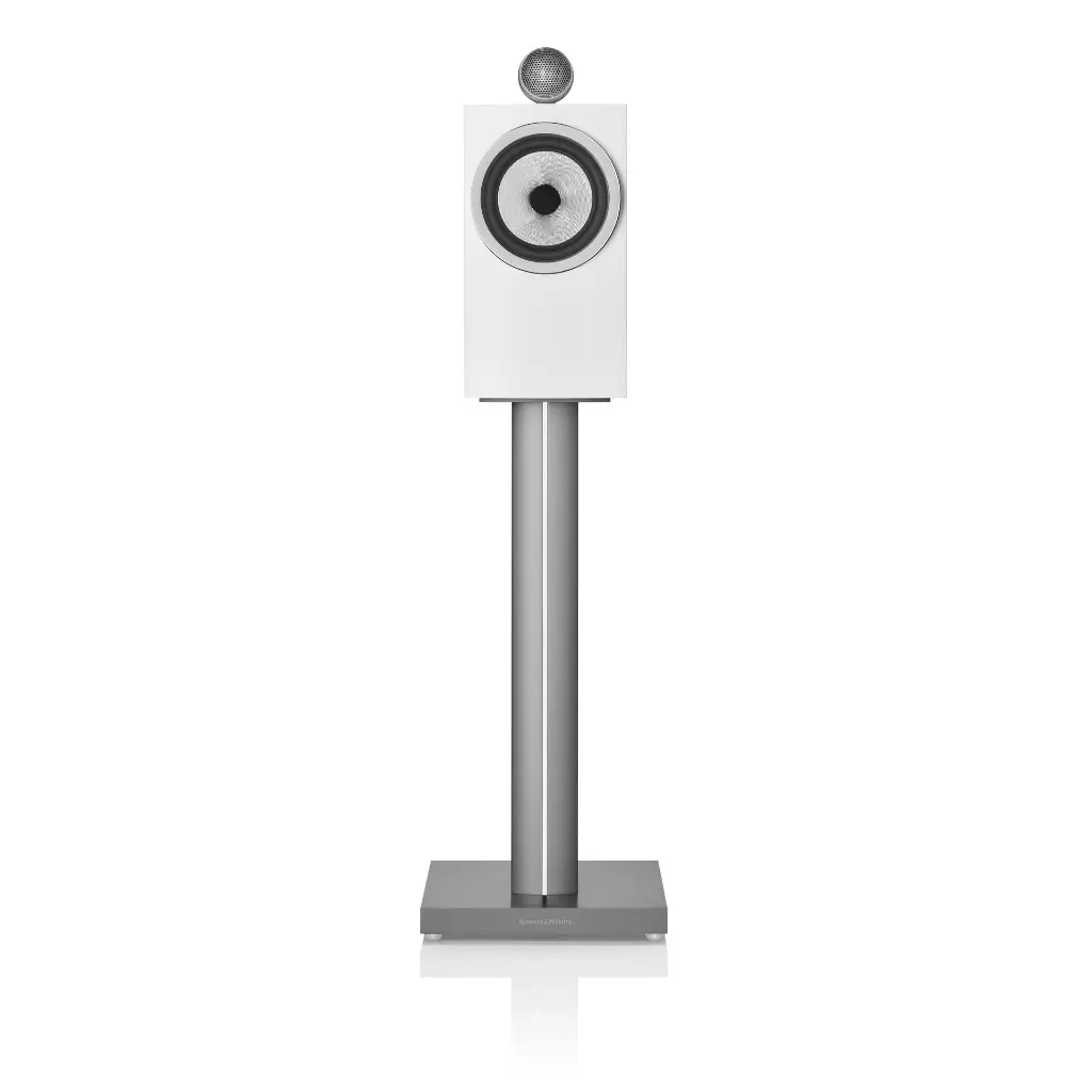 B&W - 705 S3 with FS-700 S3 - Satin White Front 1x1.webp