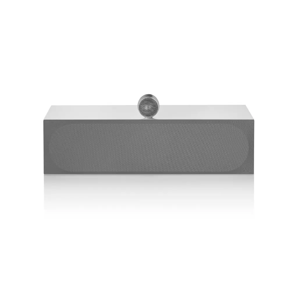 B&W - HTM71 S3 - Satin White Front with Grille 1x1.webp