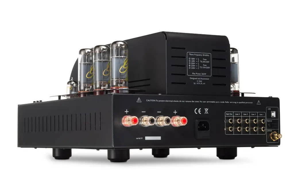 Unison Research S6 Black Edition_Rear_right angled.webp