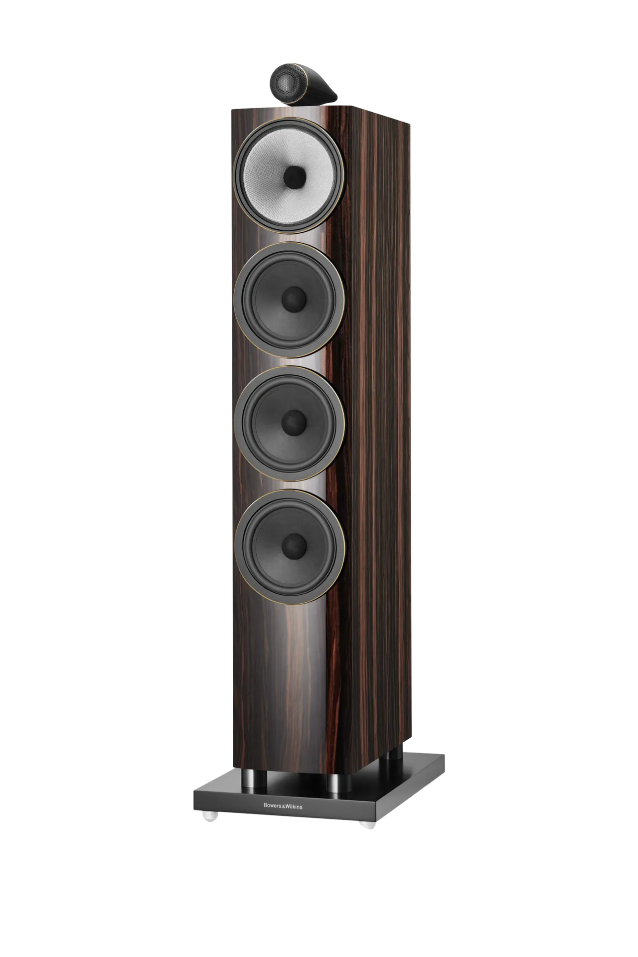Bowers and Wilkins 702 S3 Signature Series angled view in HAP showroom