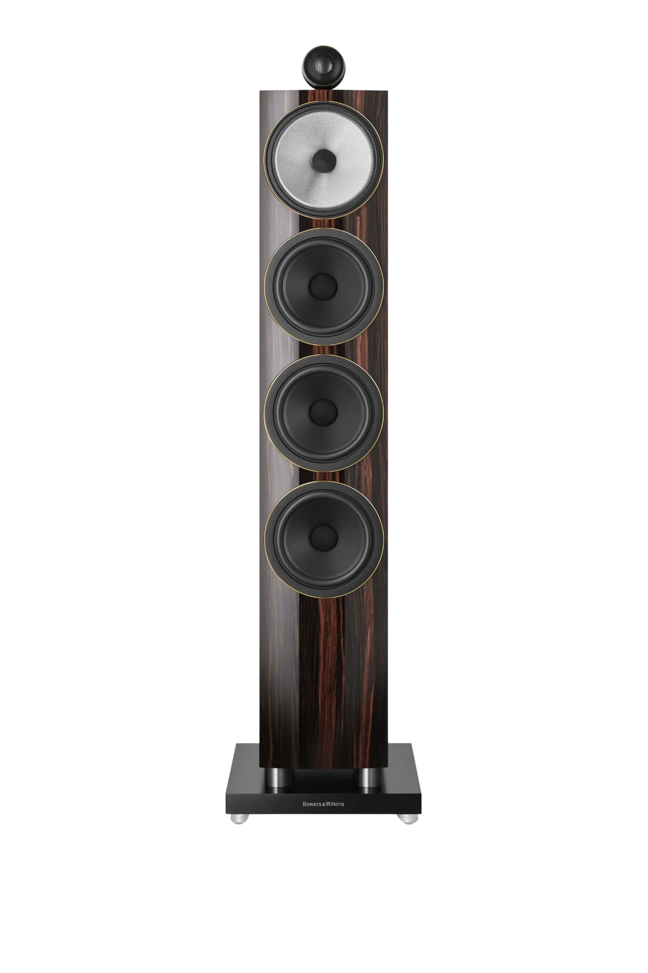Bowers and Wilkins 702 S3 Signature Series front view in HAP showroom