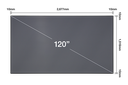Epson 120" UST ALR Projector Screen (ELPSC36)