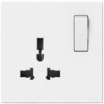 701089 SIMON i7 Multi-Socket w/Switch