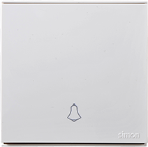 [726301] 726301 SIMON E6 Doorbell Switch (White)