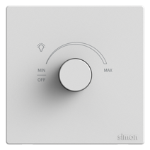58E101 SIMON M3 Rotary 200W LED Dimmer (Leading edge)