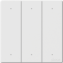 [58E8022TY] 58E8022TY SIMON M3 6 Gang Multifunction Smart Switch (3 scene+3 switch) (White)