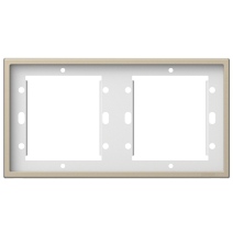 [700620(V)-46] SIMON i7 Frames (Vertical) (46-Champagne, 2gang frame)