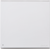 72E117 SIMON E6 1gang ELV Push button w/LED (White)