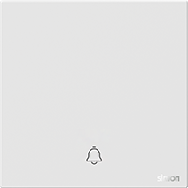[666301G-4D] 666301G SIMON M7 Gem (Glass) Doorbell Switch (4D-Diamond Grey)