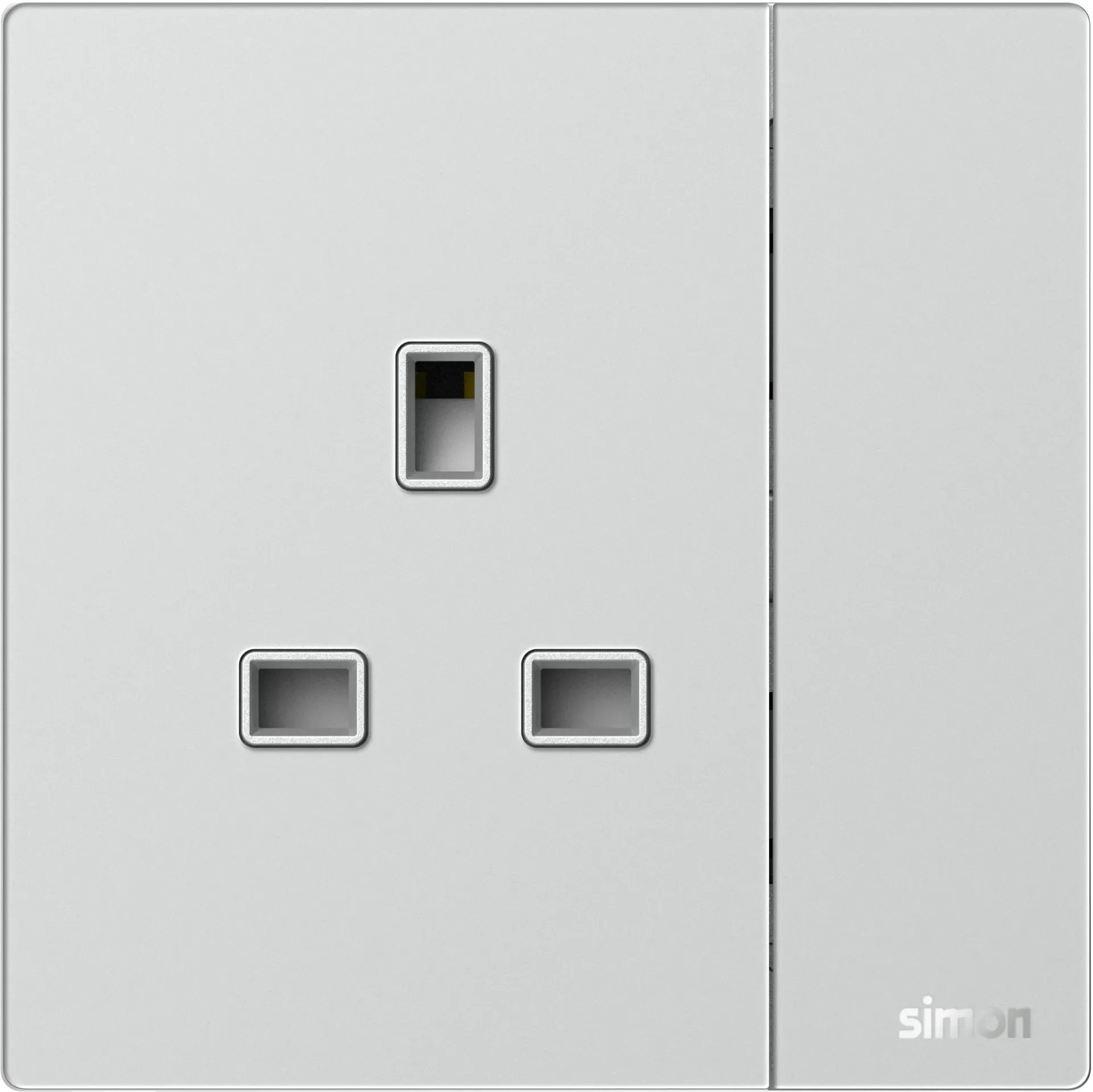 661382G SIMON M7 Gem (Glass) 13A BS Socket w/Switch