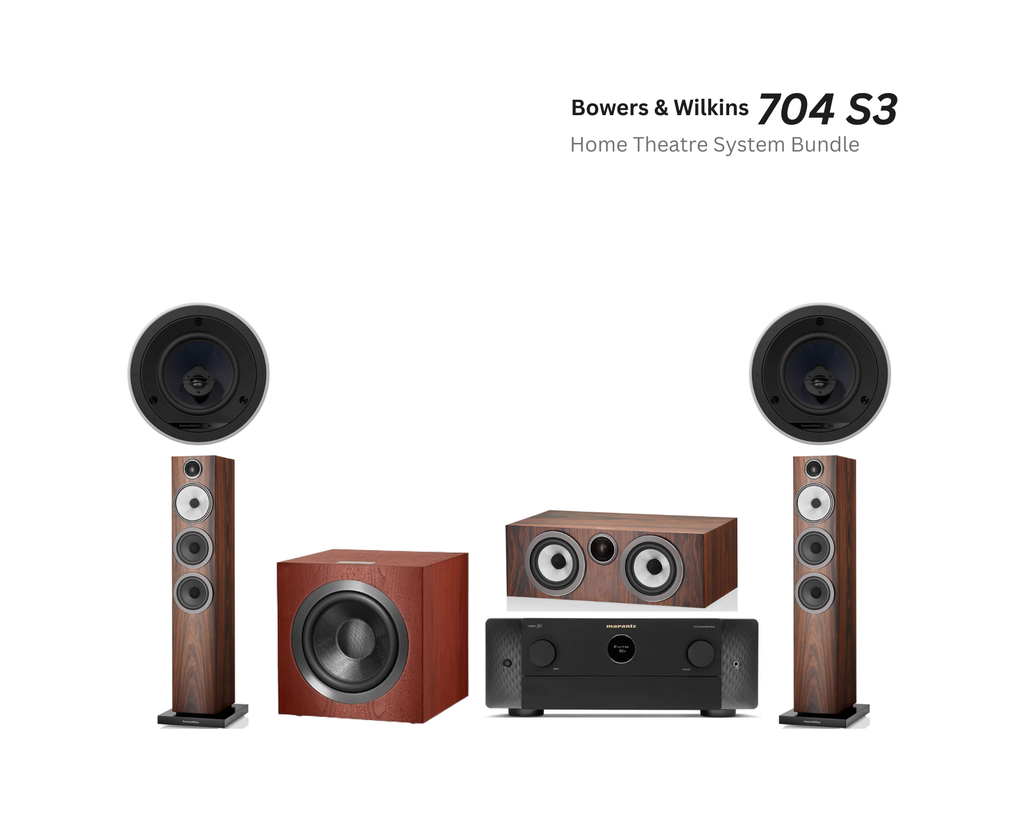Bowers & Wilkins 704 S3 5.1 Home Theatre System for Small-Medium Room
