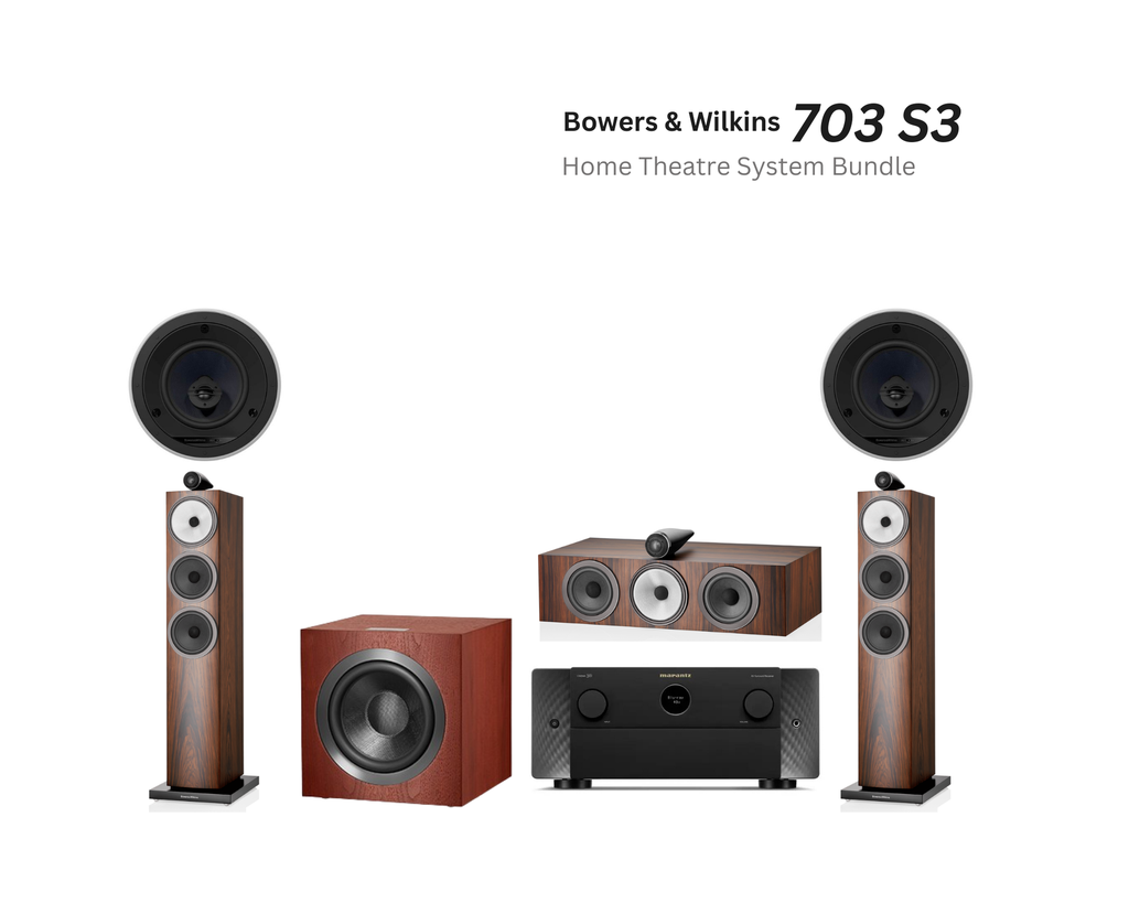 Bowers & Wilkins 703 S3 5.1 Home Theatre System for Mid-Large Room