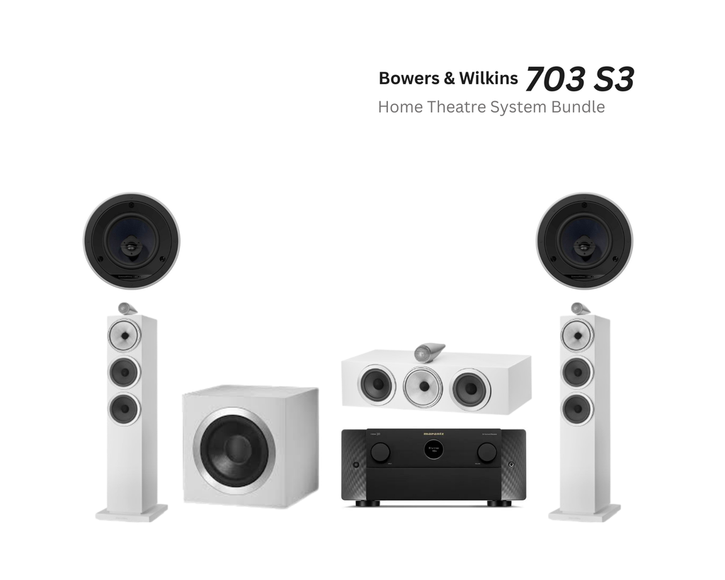Bowers & Wilkins 703 S3 5.1 Home Theatre System for Mid-Large Room