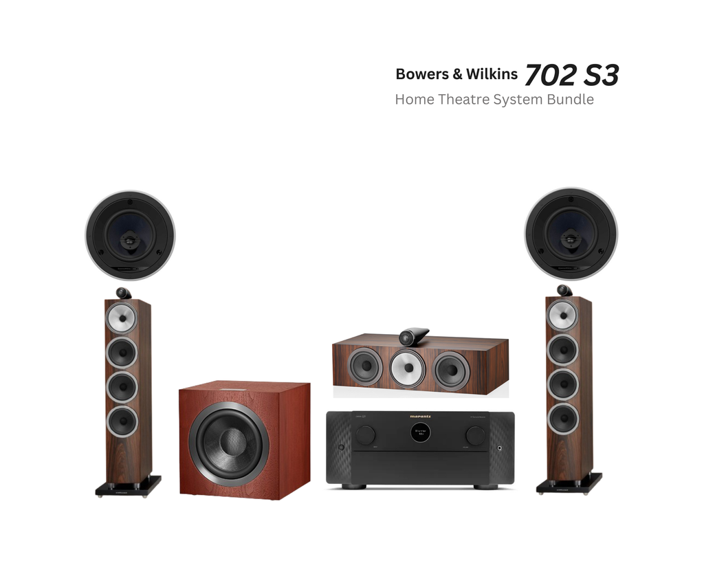 Bowers & Wilkins 702 S3 5.1 Home Theatre System for Large Room 