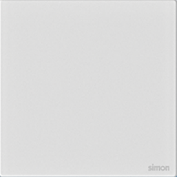 [661000G-4F] 661000G SIMON M7 Gem (Glass), 1gang Blank Plate (4F-Diamond White)