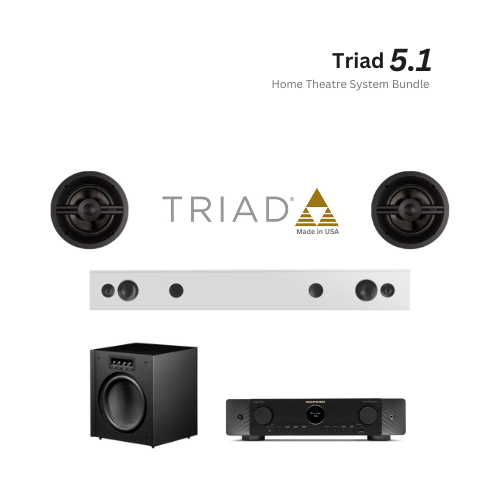 Triad 5.1 Surround Sound System for Family Room