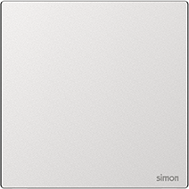 661000M Simon M7 Metal 1gang Blank Plate