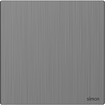 661000M SIMON M7 Metal 1gang Blank Plate