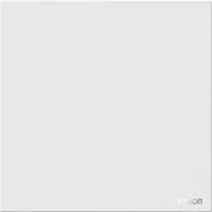 661000 Simon M7 Air 1gang blank plate (White)