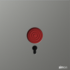665901 Simon M7 Air Emergency switch (Panic button) (Colour)