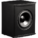 Triad InRoom Mini Subs with RackAmp 300 DSP (8-ohm woofer enclosures painted finish)