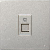 725618 SIMON E6 Data Outlet (Colour)