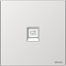 665218M SIMON M7 Metal Data Outlet (Colour)