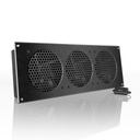 AC Infinity AIRPLATE S9, Home Theater + AV Cabinet Quiet Cooling Fan System 18", AI-APS9