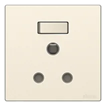 [581582-6K] 581582 SIMON M3 BS 15A Socket w/Switch (6K-Space Grey)