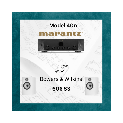 Hi-Fi Stereo Package Model40n + 606s3