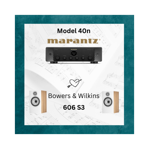 Hi-Fi Stereo Package Model40n + 606s3