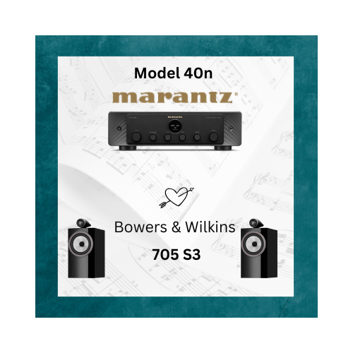 Hi-Fi Stereo Package Model40n + 705S3