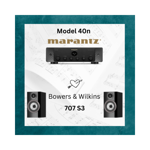 Hi-Fi Stereo Package Model40n + 707s3